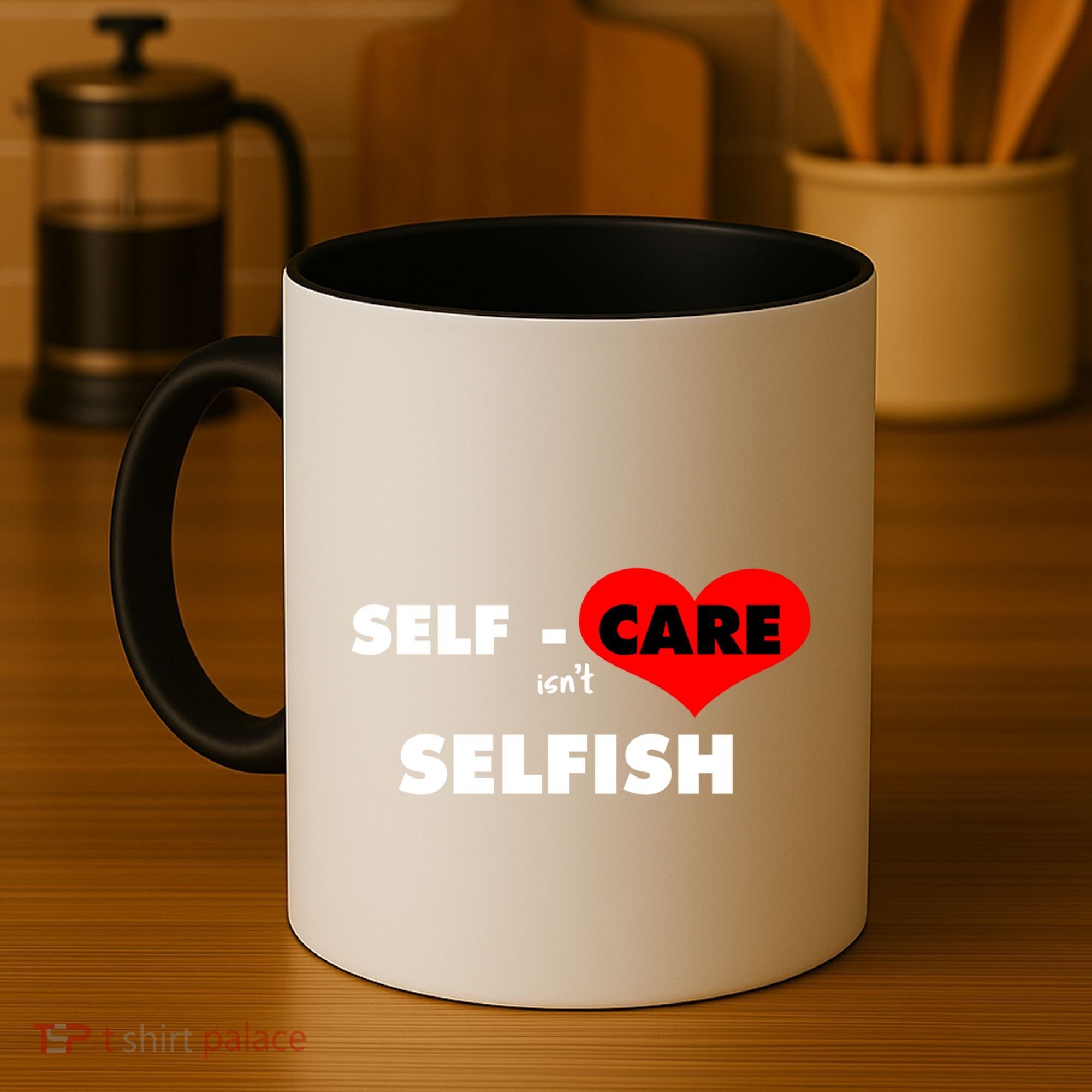 Selfcare IsnT Selfish Body Wellness Tal Health Retro Gift Coffee Mug