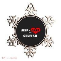 Selfcare IsnT Selfish Body Wellness Tal Health Retro Gift Ornament thumb 0