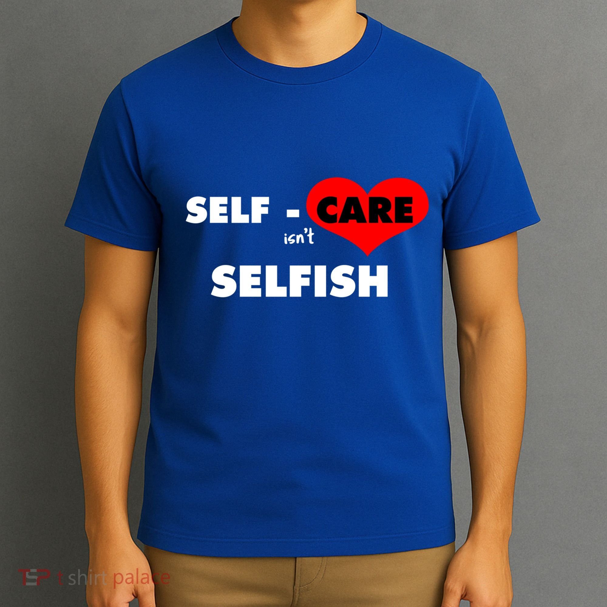 Selfcare IsnT Selfish Body Wellness Tal Health Retro Gift T-Shirt