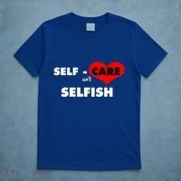 Selfcare IsnT Selfish Body Wellness Tal Health Retro Gift T-Shirt thumb 5