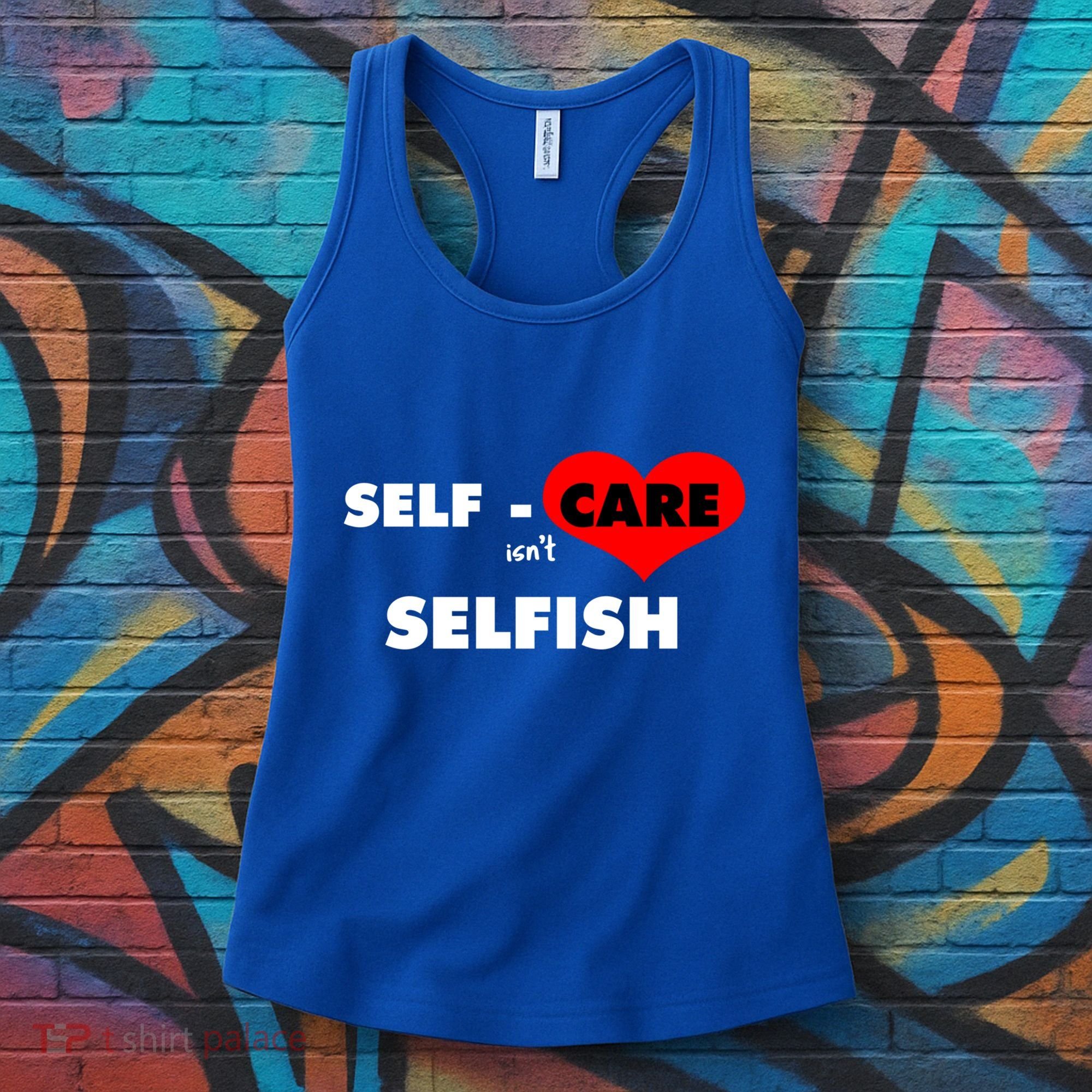 Selfcare IsnT Selfish Body Wellness Tal Health Retro Gift Women's Tank Top