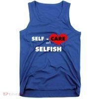 Selfcare IsnT Selfish Body Wellness Tal Health Retro Gift Tank Top thumb 0