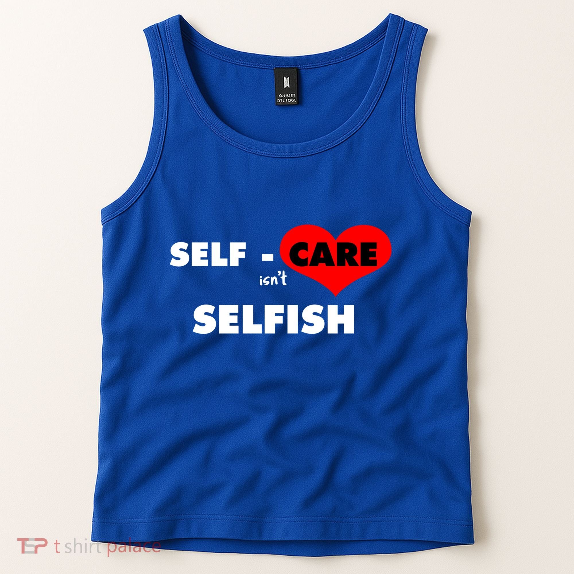 Selfcare IsnT Selfish Body Wellness Tal Health Retro Gift Tank Top