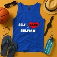 Selfcare IsnT Selfish Body Wellness Tal Health Retro Gift Tank Top thumb 4