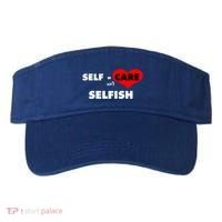 Selfcare IsnT Selfish Body Wellness Tal Health Retro Gift Visor thumb 0