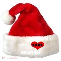 Selfcare IsnT Selfish Body Wellness Tal Health Retro Gift Santa Hat thumb 0