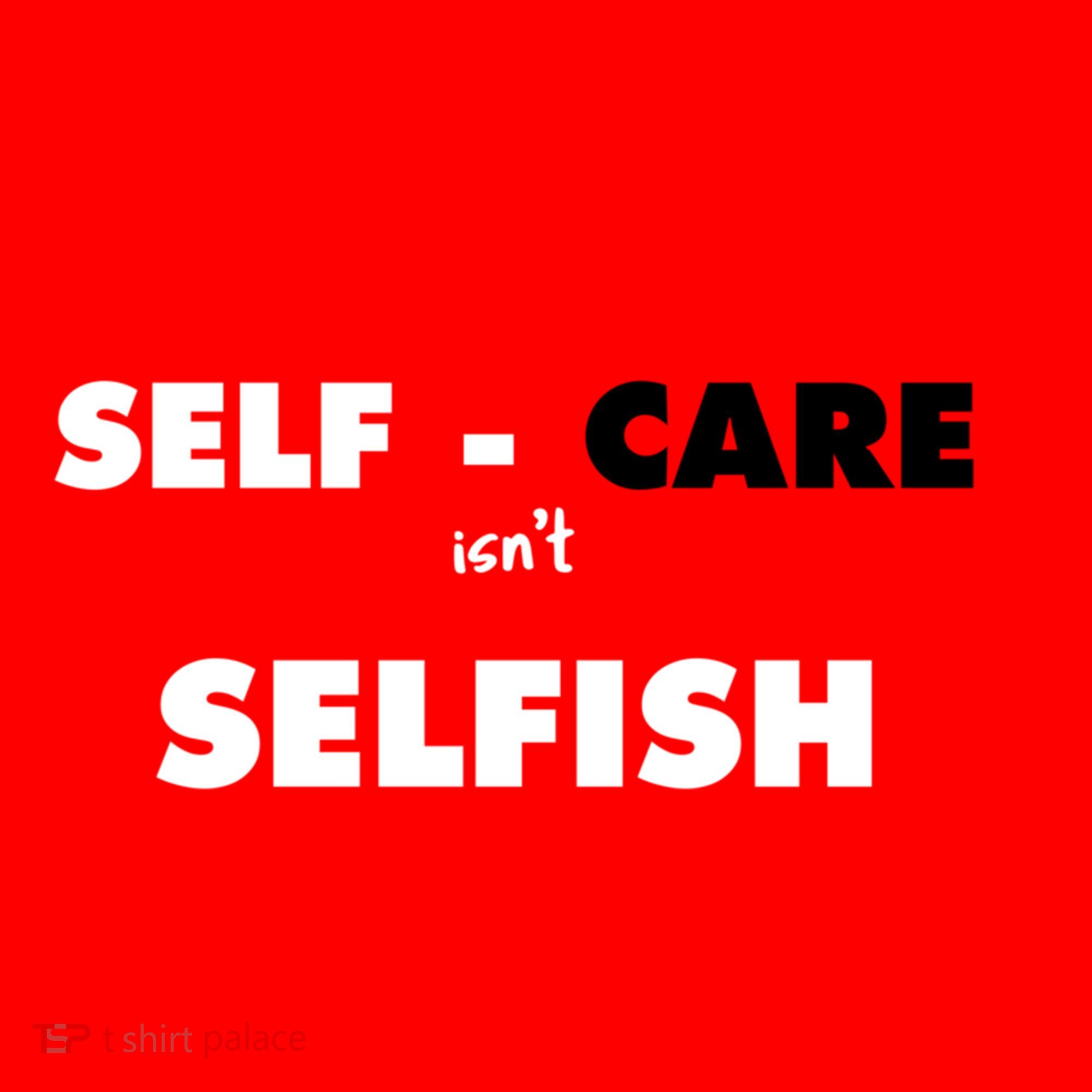 Selfcare IsnT Selfish Body Wellness Tal Health Retro Gift Santa Hat