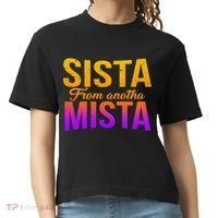 Sista From Anotha Mista Comfort Colors Boxy T-Shirt thumb 0