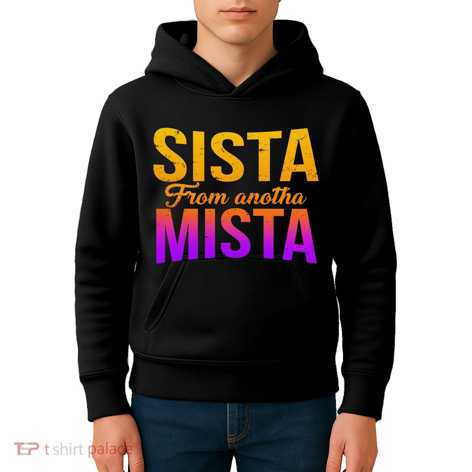 Sista From Anotha Mista Kids Hoodie
