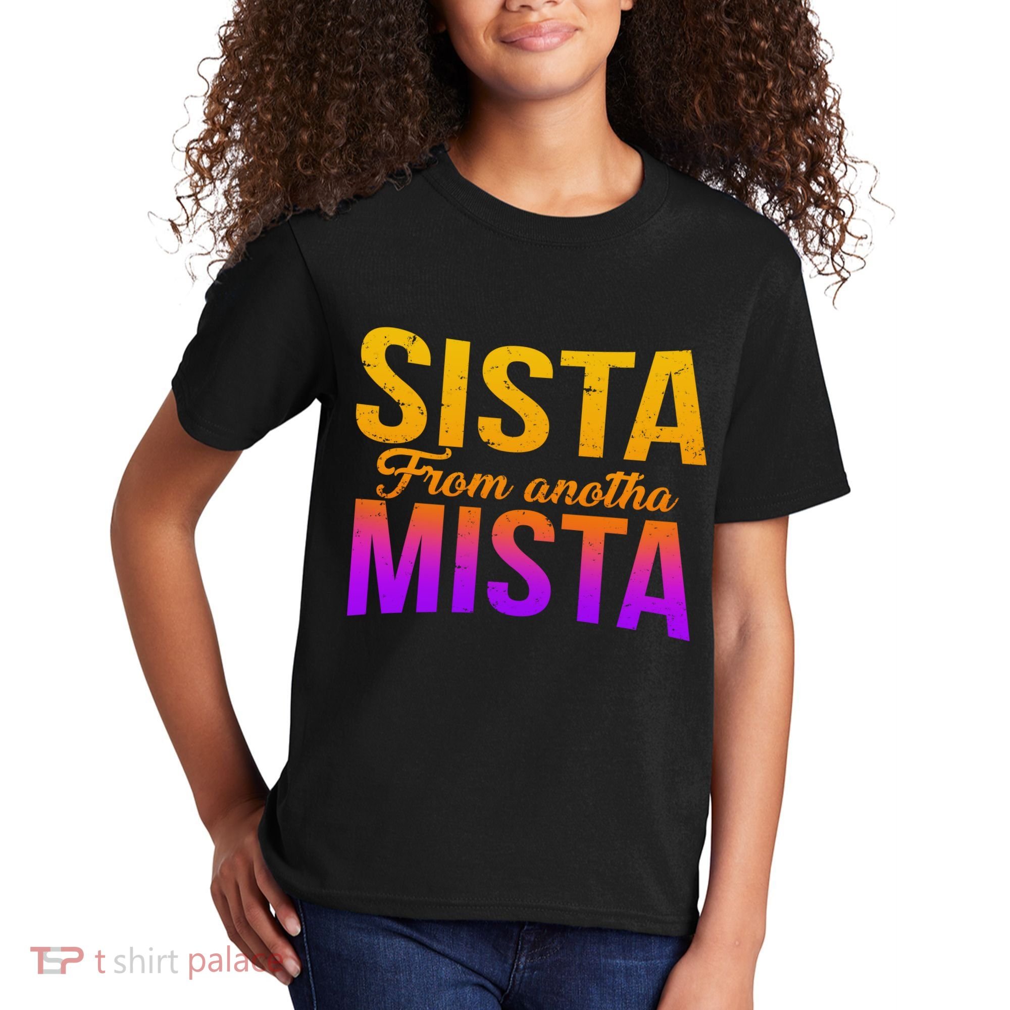 Sista From Anotha Mista Kids T-Shirt