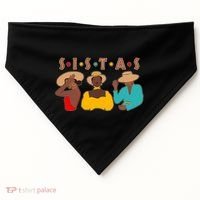 Sistas Stylish African American USA-Made Doggie Bandana thumb 0