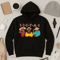 Sistas Stylish African American Hoodie thumb 3