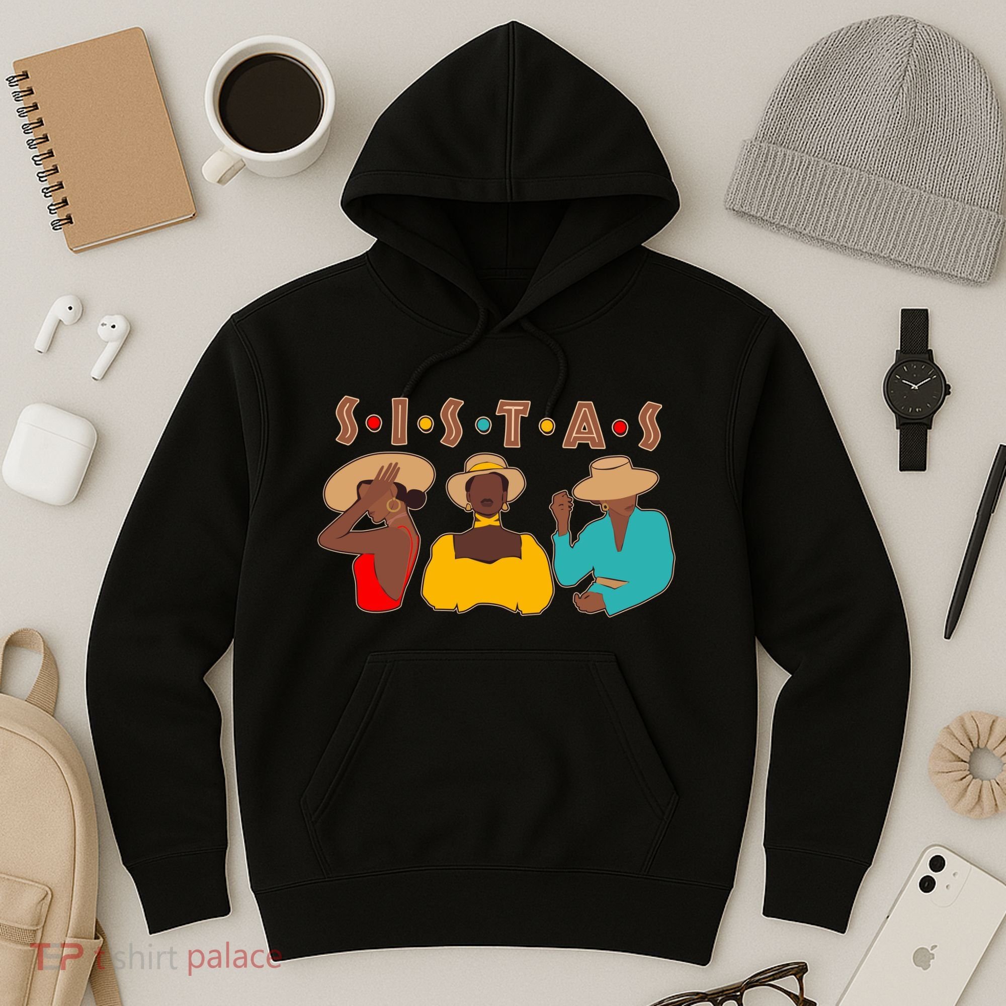 Sistas Stylish African American Hoodie