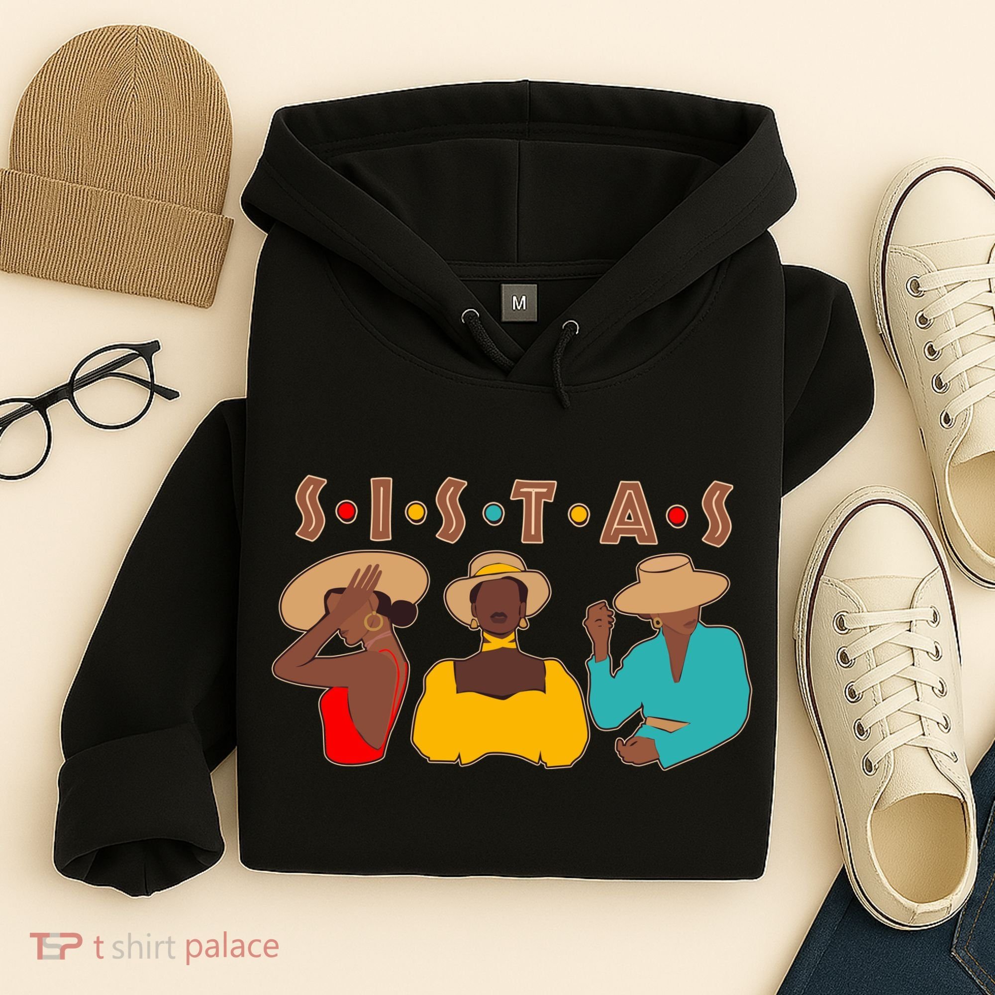 Sistas Stylish African American Hoodie