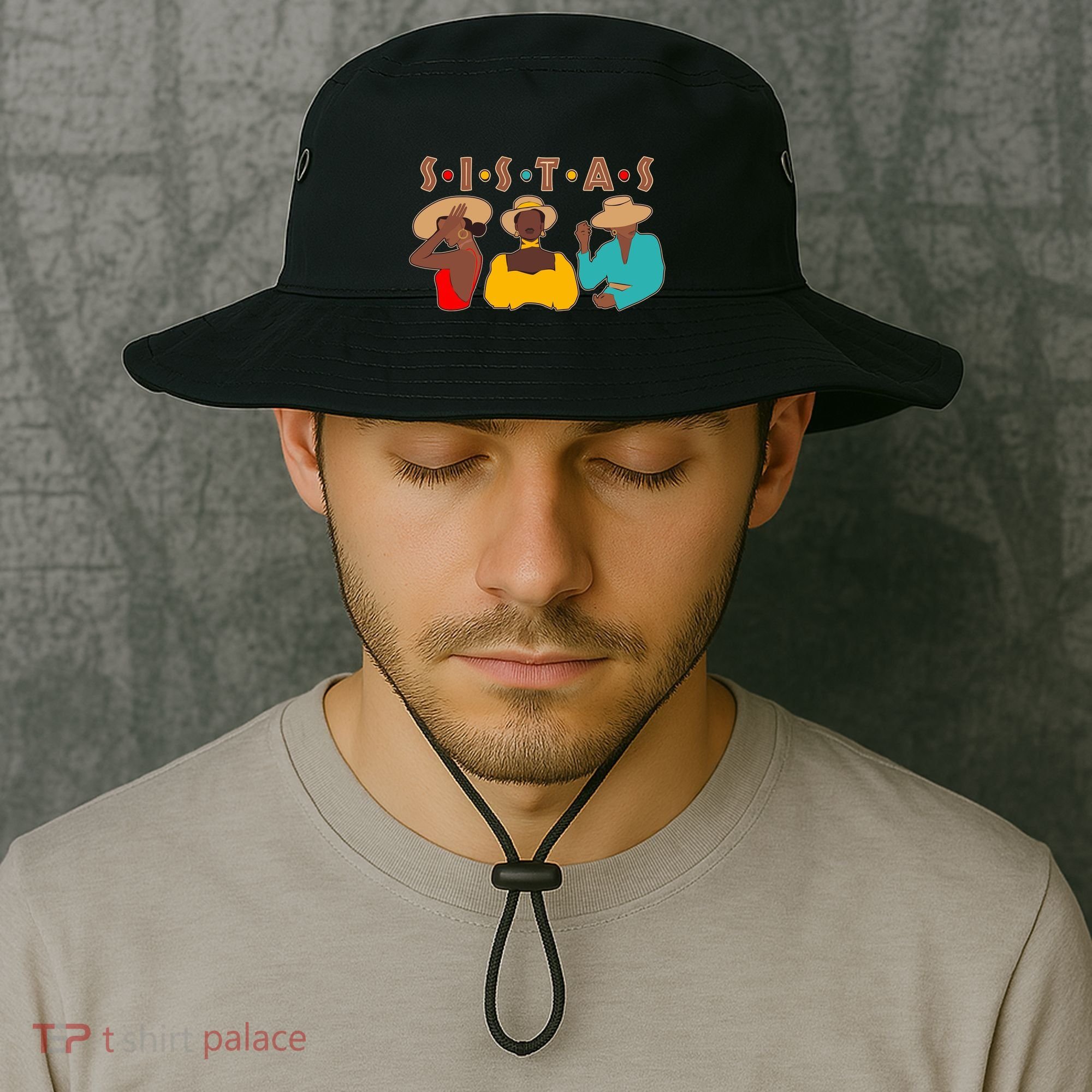 Sistas Stylish African American Bucket Hat