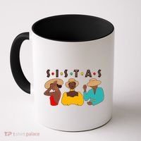 Sistas Stylish African American Coffee Mug thumb 0