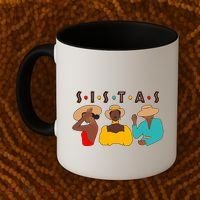 Sistas Stylish African American Coffee Mug thumb 2