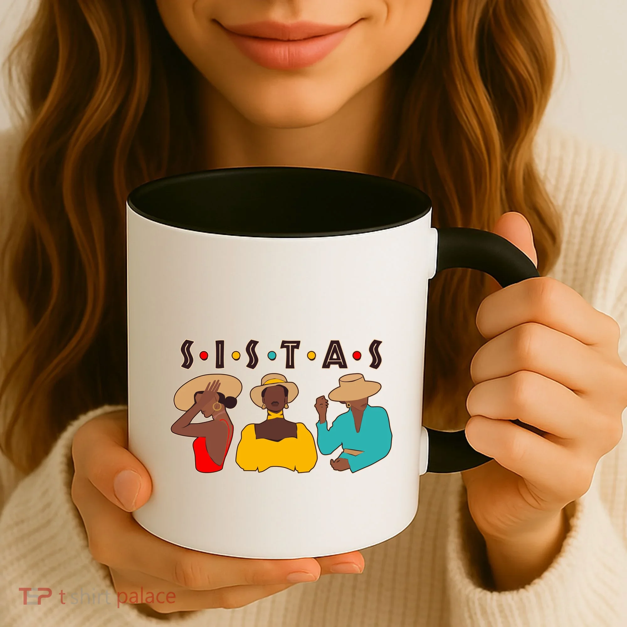 Sistas Stylish African American Coffee Mug