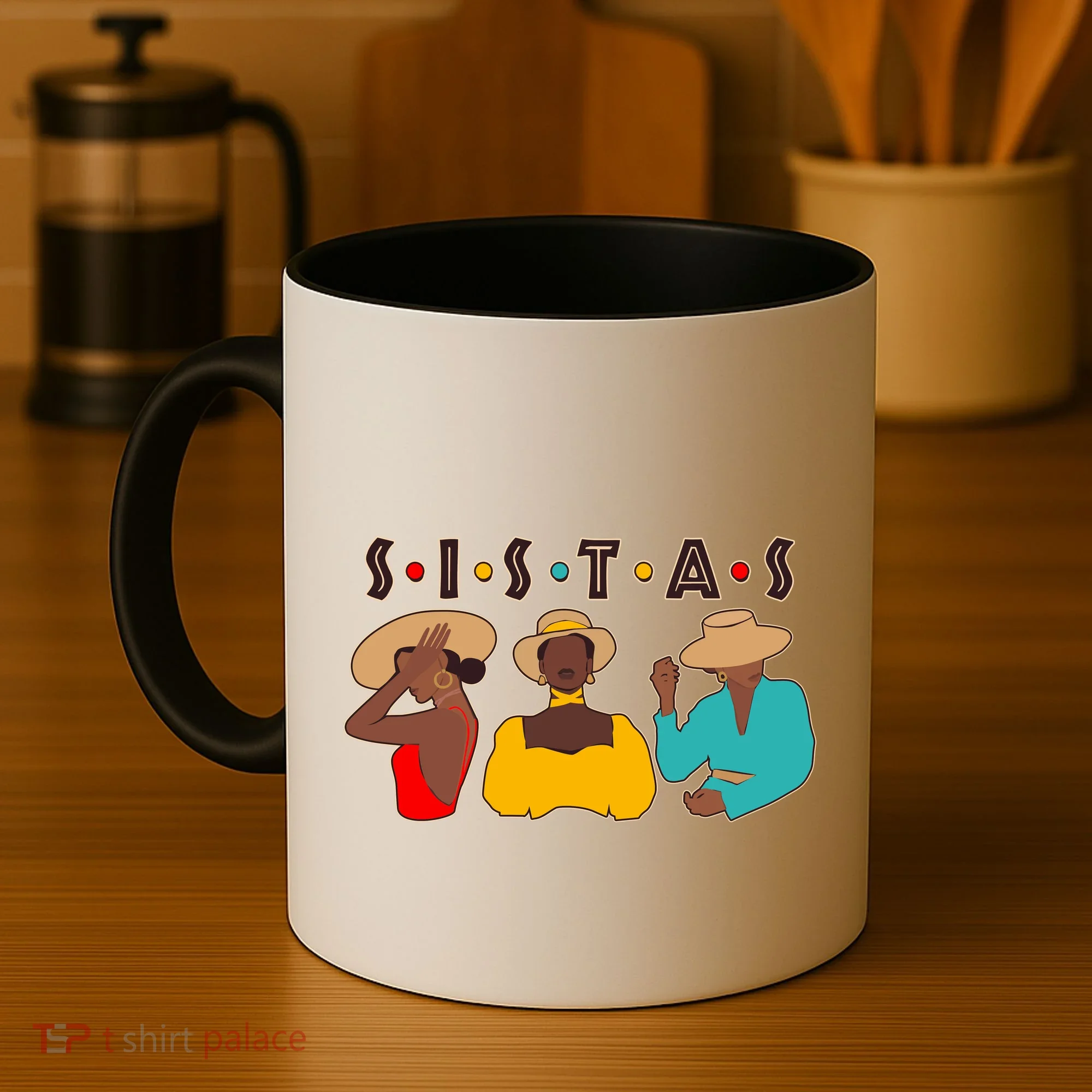 Sistas Stylish African American Coffee Mug