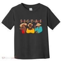 Sistas Stylish African American Toddler T-Shirt thumb 0