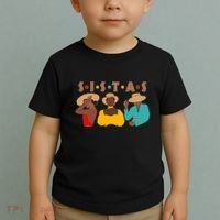 Sistas Stylish African American Toddler T-Shirt thumb 2