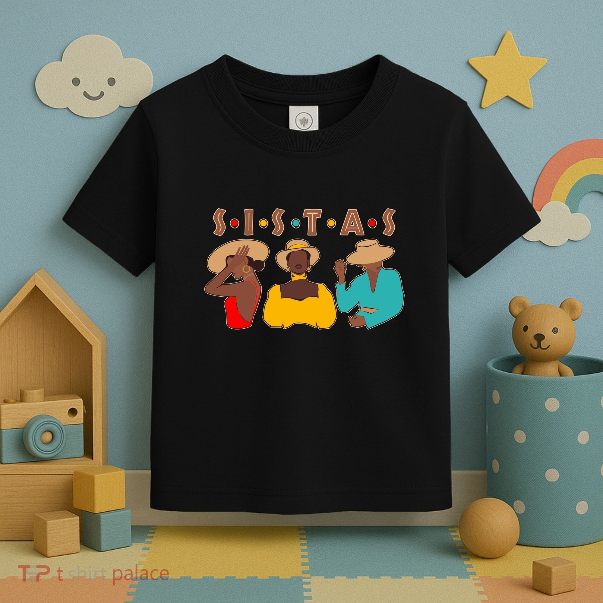 Sistas Stylish African American Toddler T-Shirt