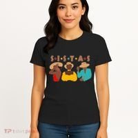 Sistas Stylish African American Women's T-Shirt thumb 4