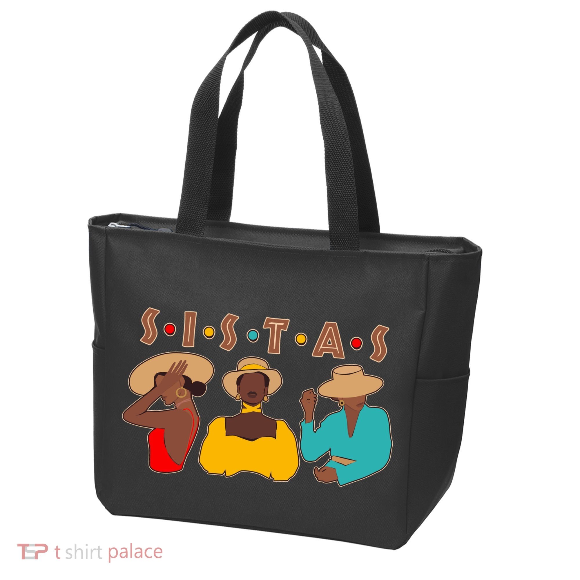 Sistas Stylish African American Tote Bag
