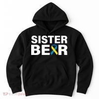Sister Bear Down Syndrome Awareness Hoodie thumb 0