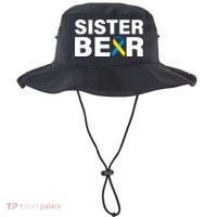 Sister Bear Down Syndrome Awareness Bucket Hat thumb 0