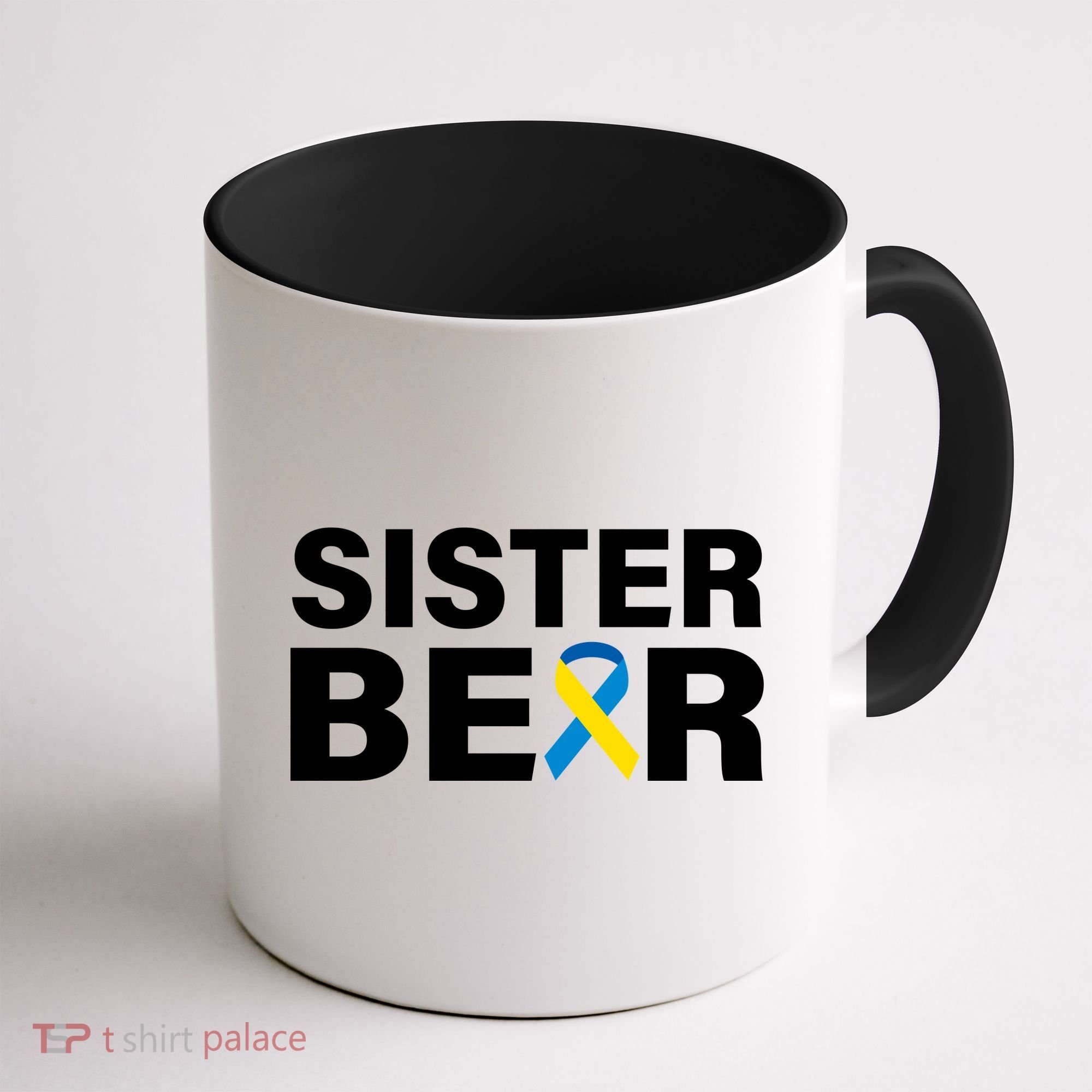 Sister Bear Down Syndrome Awareness Coffee Mug