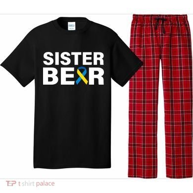 Sister Bear Down Syndrome Awareness Pajama Set
