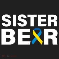 Sister Bear Down Syndrome Awareness Tumbler thumb 3