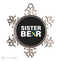 Sister Bear Down Syndrome Awareness Ornament thumb 0