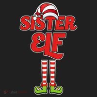 Sister Elf Christmas Women's Sweatshirt thumb 2