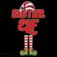 Sister Elf Christmas Bucket Hat thumb 4