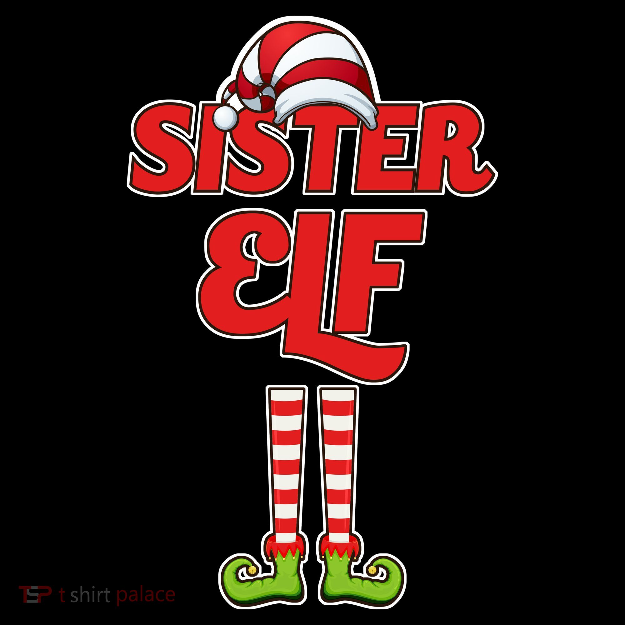 Sister Elf Christmas Women's Hoodie