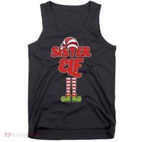 Sister Elf Christmas Tank Top thumb 0