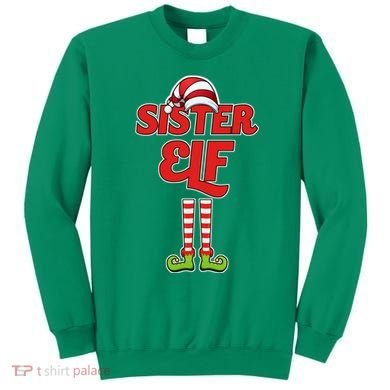 Sister Elf Christmas Sweatshirt