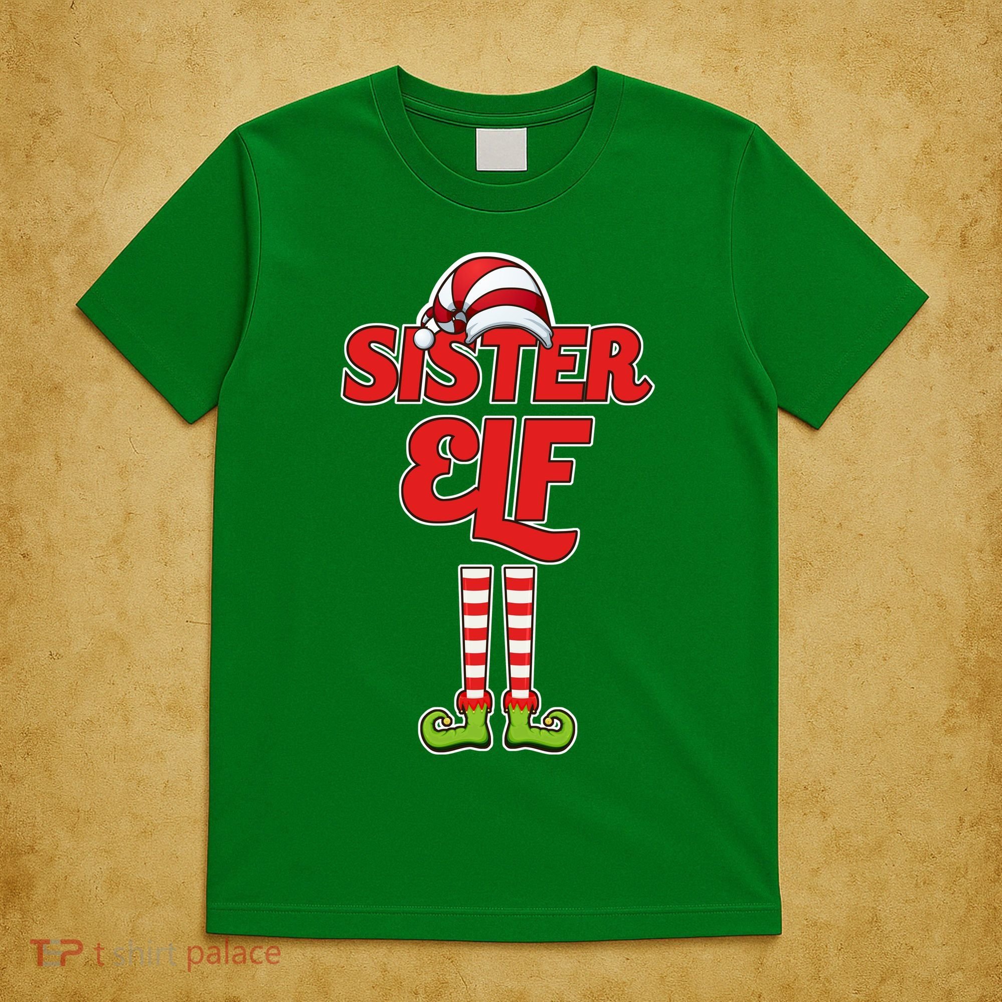 Sister Elf Christmas T-Shirt