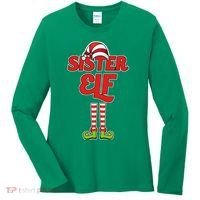 Sister Elf Christmas Women's Long Sleeve Shirt thumb 0