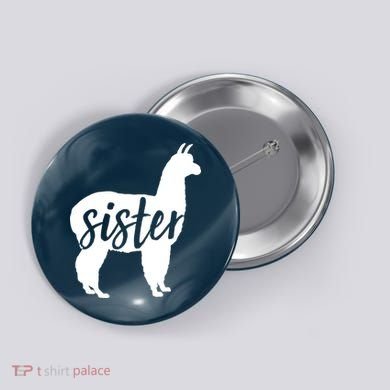 Sister Lama Button