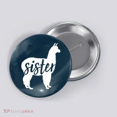 Sister Lama Button