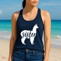 Sister Lama Women's Tank Top thumb 2