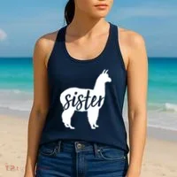 Sister Lama Women's Tank Top thumb 2