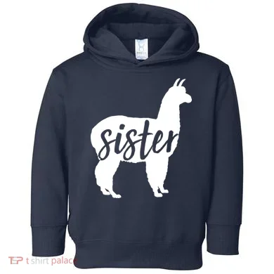 Sister Lama Toddler Hoodie