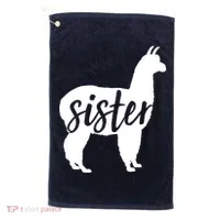 Sister Lama Golf Towel thumb 0
