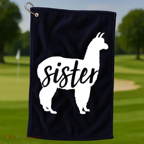 Sister Lama Golf Towel
