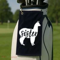 Sister Lama Golf Towel thumb 2
