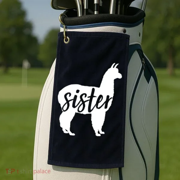 Sister Lama Golf Towel